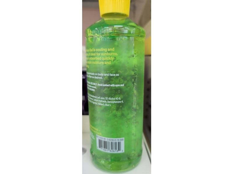up&up Soothes & Cools Aloe Vera Gel, 16 oz/453.5 g