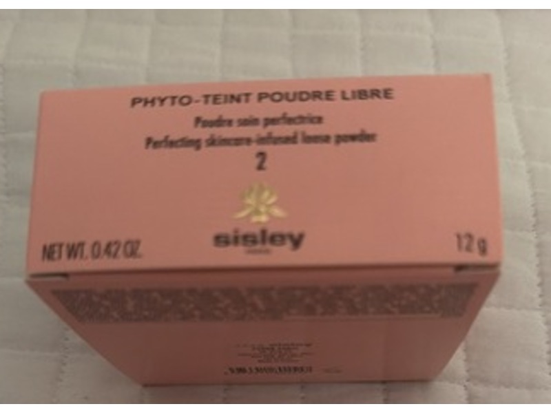 Sisley Paris Phyto-Teint Poudre Libre Matte Medium Powder, 2 Translucent, 0.42 oz/12 g