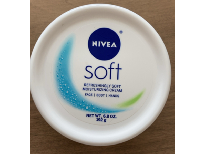 Nivea Soft Refreshingly Soft Moisturizing Cream, 6.8 oz/192 g