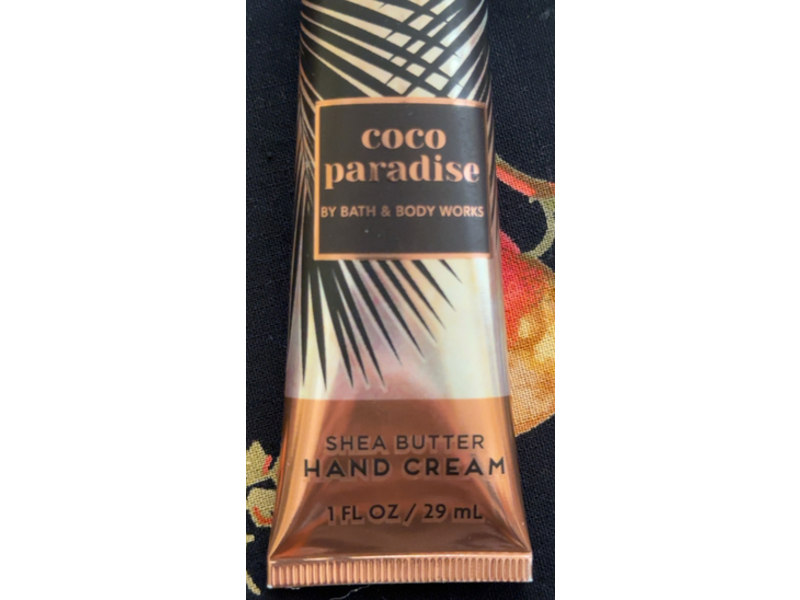 Bath & Body Works Shea Butter Hand Cream, Coco Paradise, 1 fl oz/29 mL