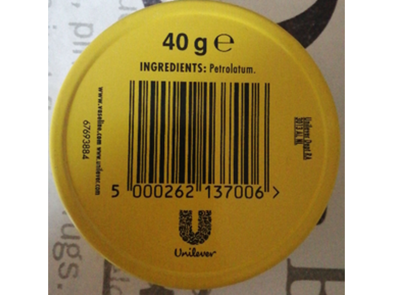 Vaseline Clover Petrolium Jelly, 40 g