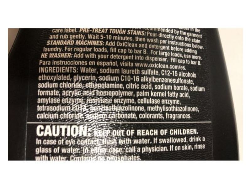 OxiClean Dark Protect Liquid Laundry Booster, 50 fl oz, 40 Loads