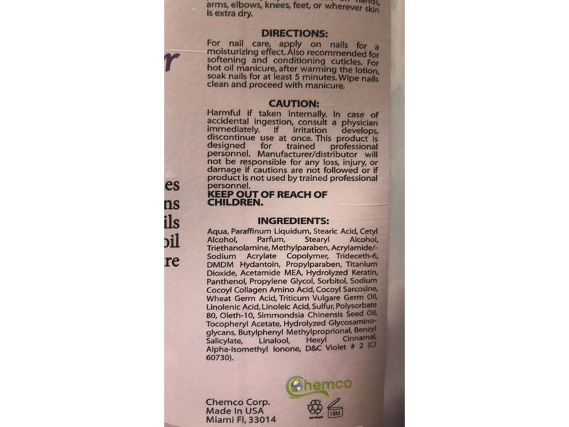 Pronail Botanical Creation Healing, Therapy Massage Lotion, Wildflower & Lavender, 128 fl oz / 3.785 mL