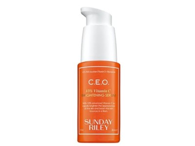 Sunday Riley C.E.O Brightening Serum, Vitamin C, 1 fl oz/30 mL
