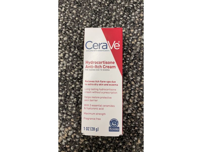 CeraVe Hydrocortisone Anti-Itch Cream, 1 oz