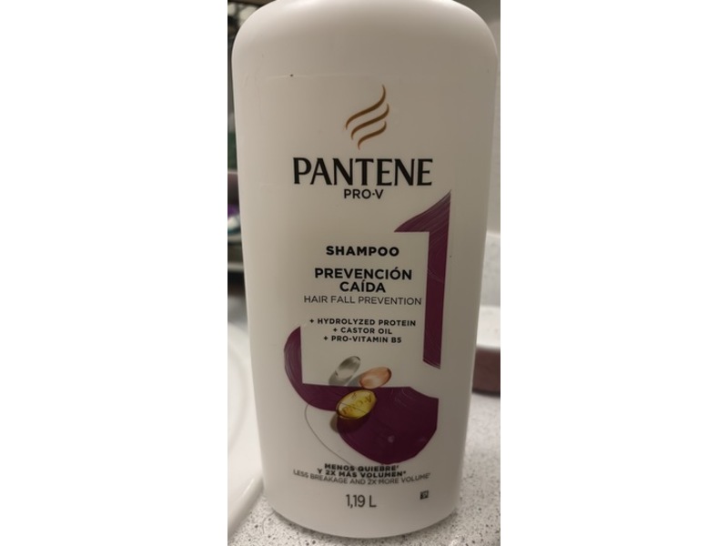 Pantene Pro-V Shampoo, Castor Oil + Pro-Vitamin B5, 1.19 L
