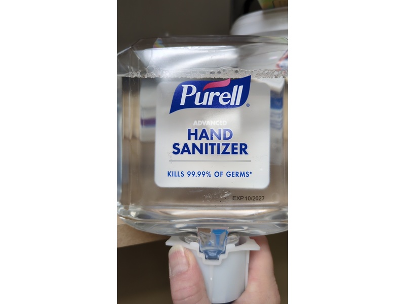 Purell Advanced Hand Sanitizer Foam, 40.5 fl oz/1200 mL, Pack Of 2