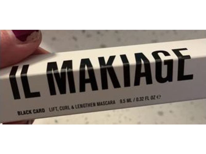 IL Makiage Black Card Lift Curl And Lengthen Mascara, 0.32 oz/9.5 mL