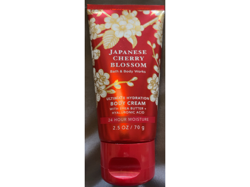 Bath & Body Works Japanese Body Cream, Cherry Blossom, 2.5 oz/70 g