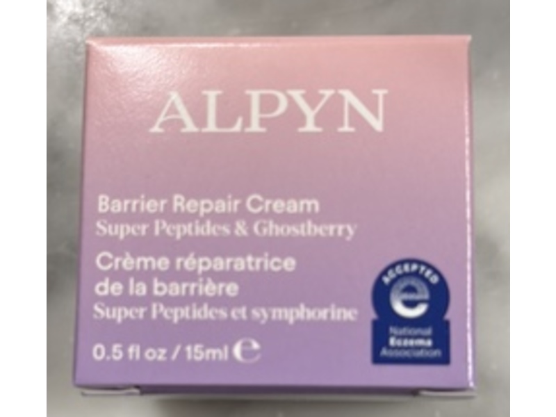 Alpyn Barrier Repair Cream, 0.5 fl oz/15 mL