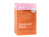 Busy Co Clarifying Citrus Deodorant Wipes, Citrus Scent, 2.5 oz, 6 Count - thumbnail 1