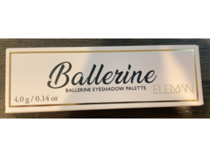 Eleman Ballerine Eyeshadow Palette, 0.14 oz/4.0 g