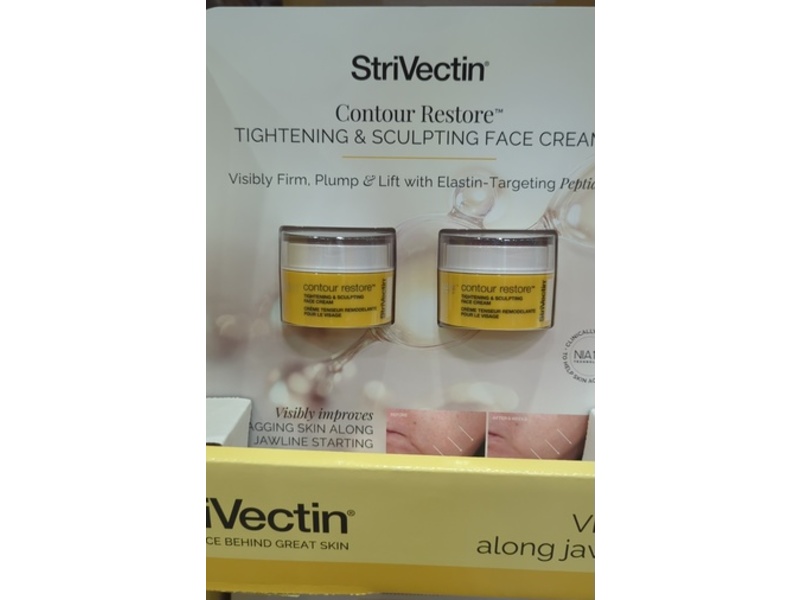 StriVectin Contour Restore Tightening & Sculpting Face Cream, 1 fl oz/30 mL, Pack Of 2