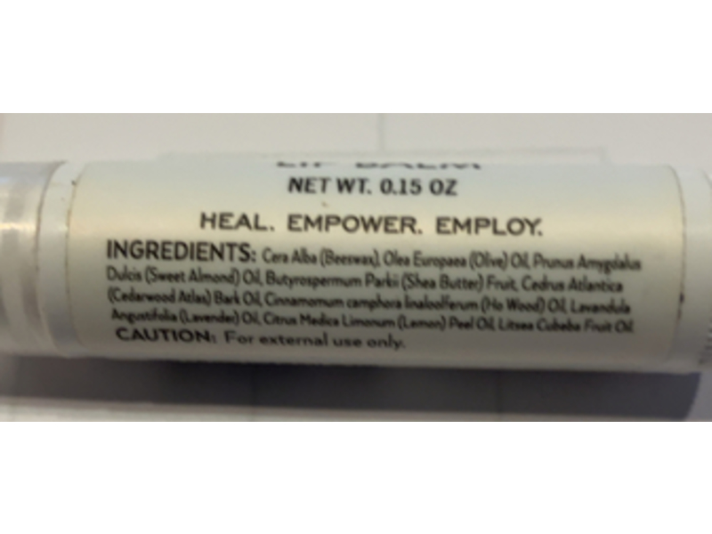 Thistle Farms Love Heals Lip Balm, Citrus Wood, 0.15 oz