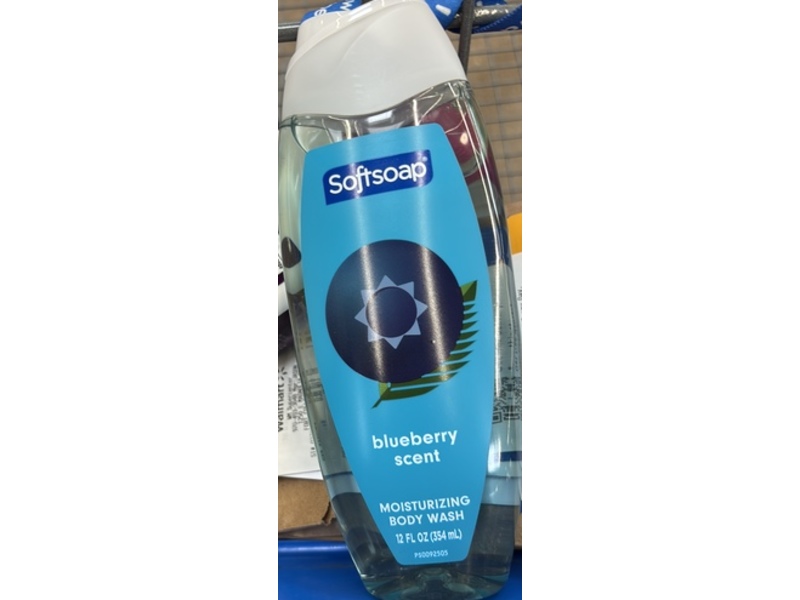 Softsoap Moisturizing Body Wash, Blueberry Scent, 12 fl oz/354 mL