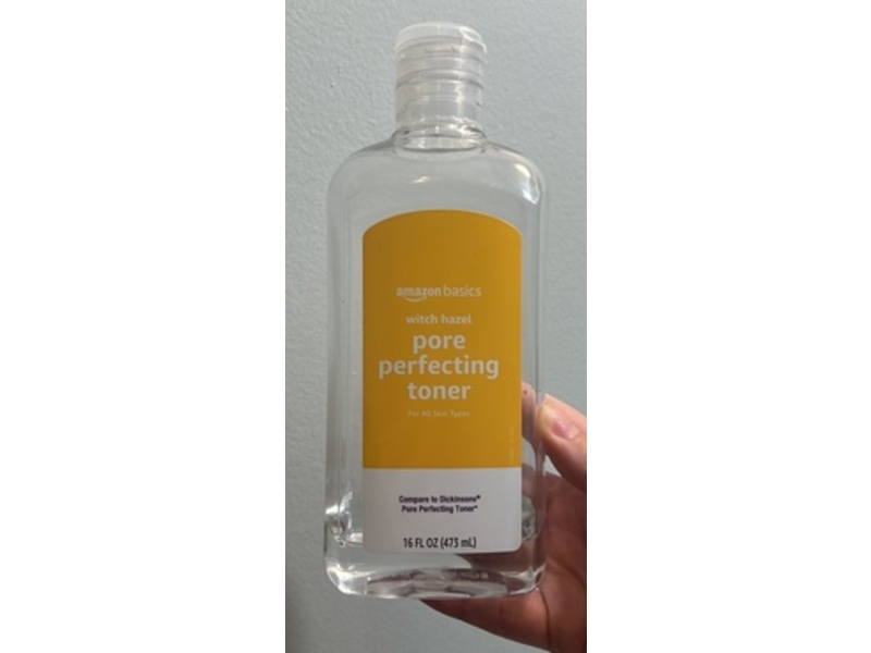 Amazon Basics Witch Hazel Pore Perfecting Toner, 16 fl oz/473 mL