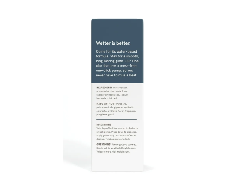 Lola Water Based Personal Lubricant, 1.7 fl oz/50 mL