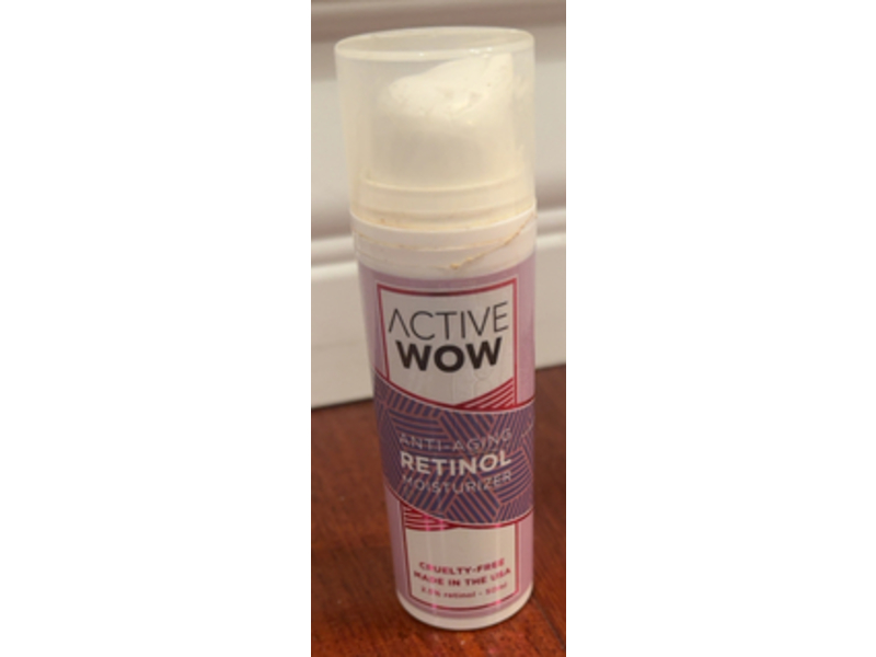 Active Wow Anti-Aging Moisturizer, Retinol, 50 mL