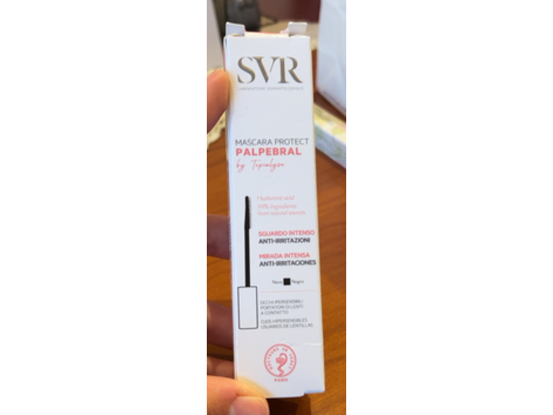 Svr Topialyse Palpebral Protect Mascara, Black, 0.30 fl oz/9 mL