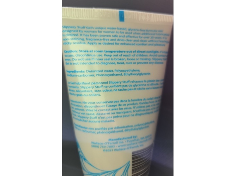 Slippery Stuff Personal Lubricant Gel, 2 oz