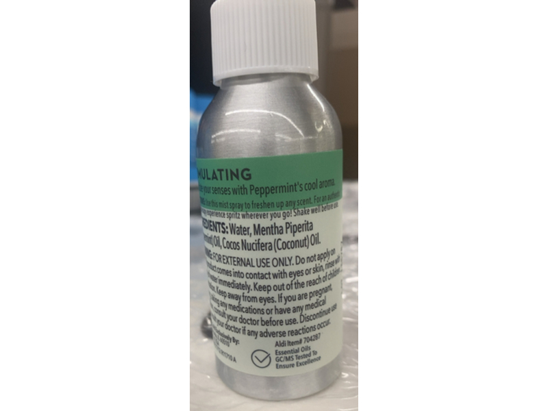 Huntington Home Stimulating Peppermint Aromatherapy oil, 2.4 fl oz/71 mL