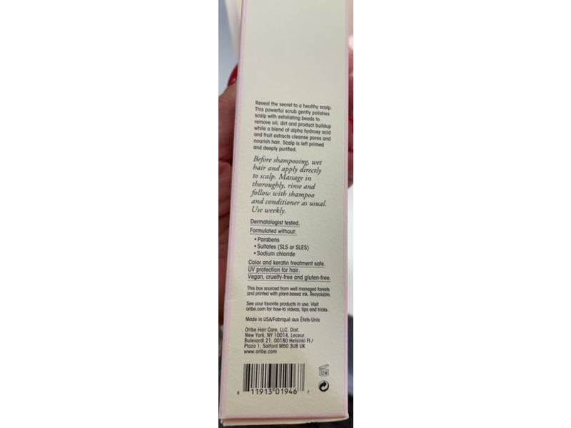 Oribe Serene Scalp Exfoliating Scrub, 4.2 fl oz/125 mL