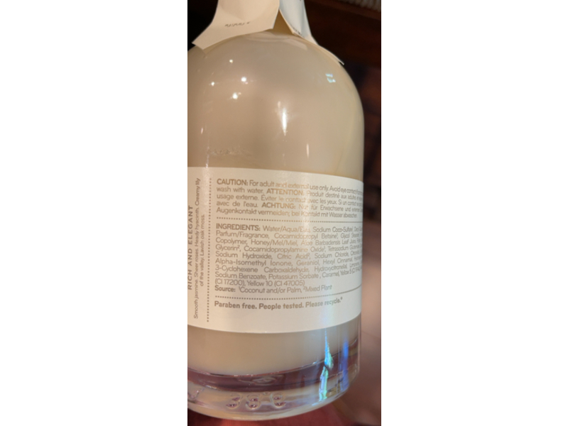 Thymes Bubble Bath, Goldleaf, 11.5 fl oz/340 mL