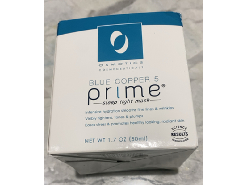 Osmotics Cosmeceuticals Prime Sleep Tight Mask Blue Copper 5, 1.7 oz/50 mL