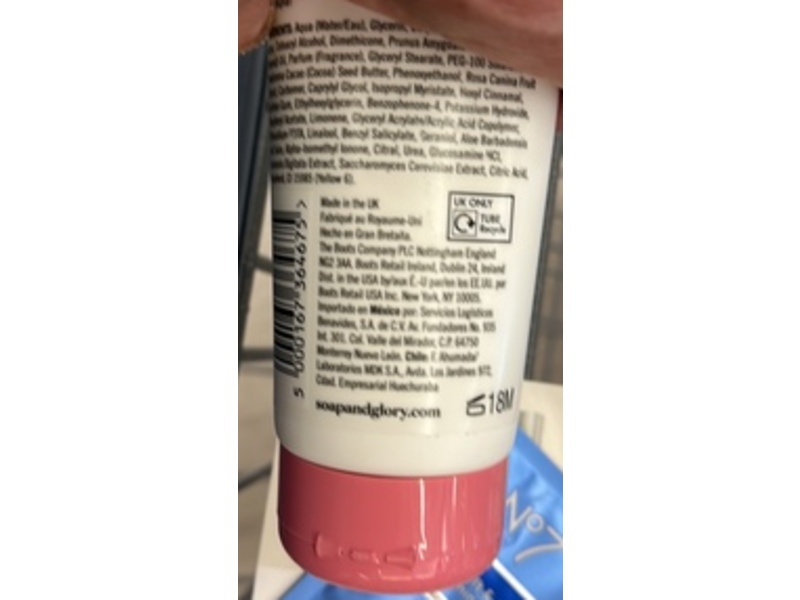 Soap & Glory The Righteous Butter Nourishing Body Lotion, 8.4 fl oz/250 mL
