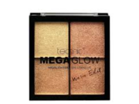 Maqui Beauty Mega Glow Highlighter Palette, Warm, 0.35 oz/10 g - Image 2