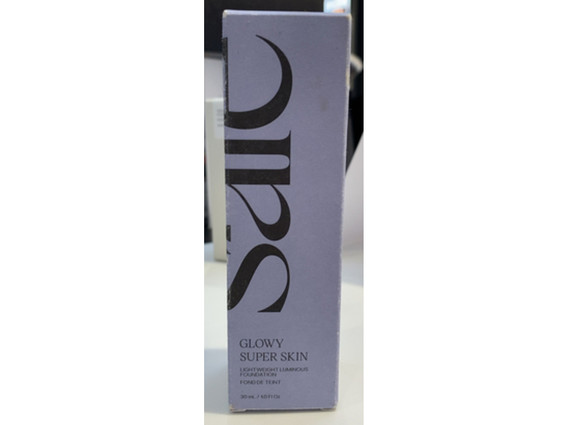 Saie Glowy Super Skin Foundation, 4 Very Light Cool, 1 fl oz/30 mL