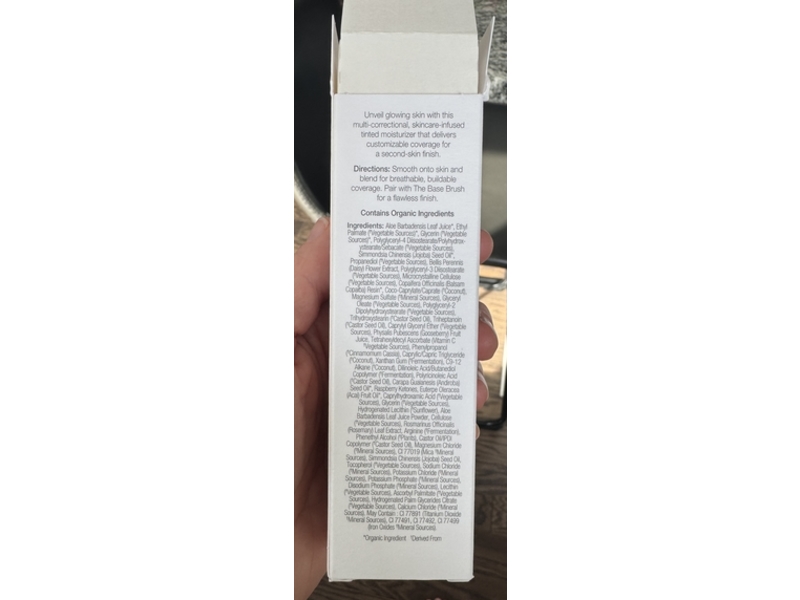 Ogee Hydraganics Complexion Perfecting Tinted Serum, Birch 0.25N, 1 fl oz/30 mL