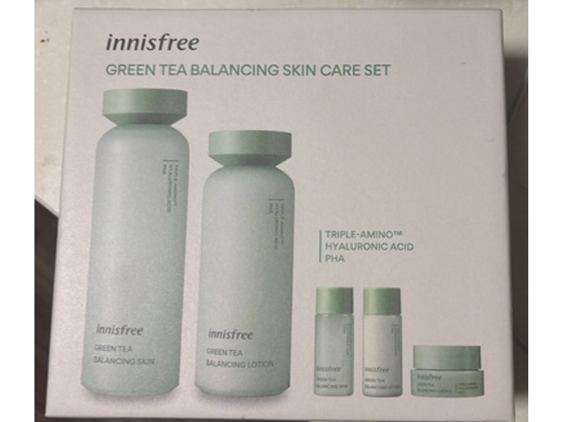 Innisfree Green Tea Balancing Skin Care Set