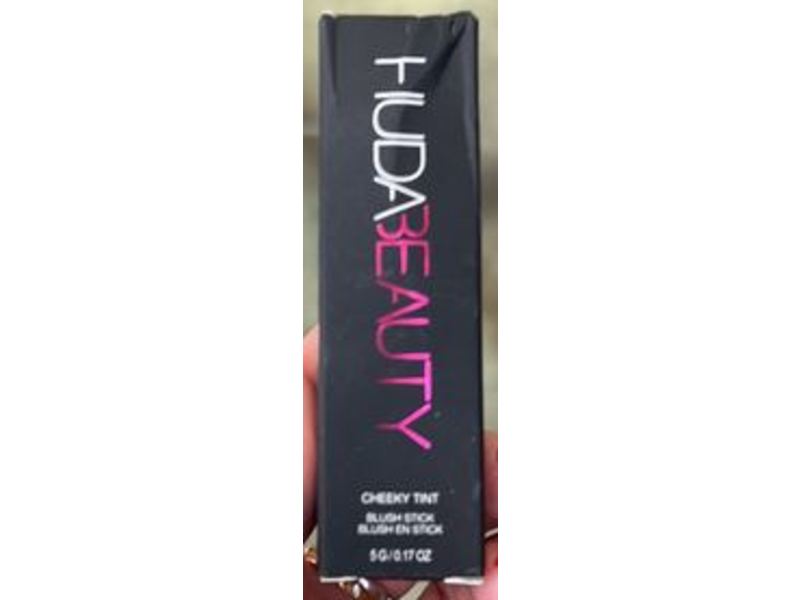 Huda Beauty Cheeky Tint Blush Stick, Coral Cutie, 0.17 oz/5 g