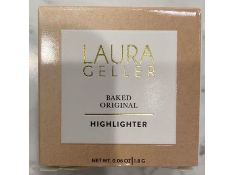 Laura Geller Highlighter, Baked Original, Vanilla, 0.06 oz/1.8 g
