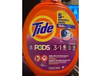 Tide PODS 3-In-1 Laundry Detergent Pacs, Spring Meadow, 85 oz/2.42 kg, 102 Pacs - Image 3