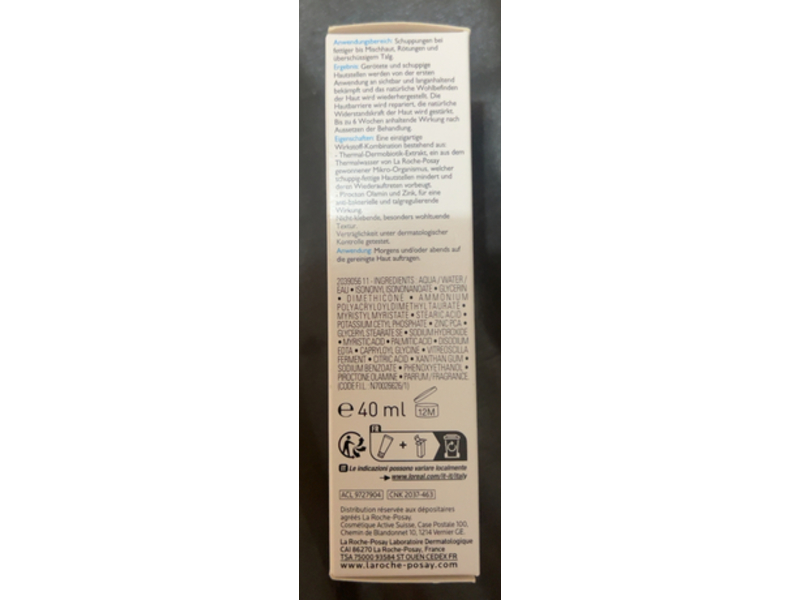 La Roche-Posay Kerium DS Cream, 1.35 fl oz/40 mL