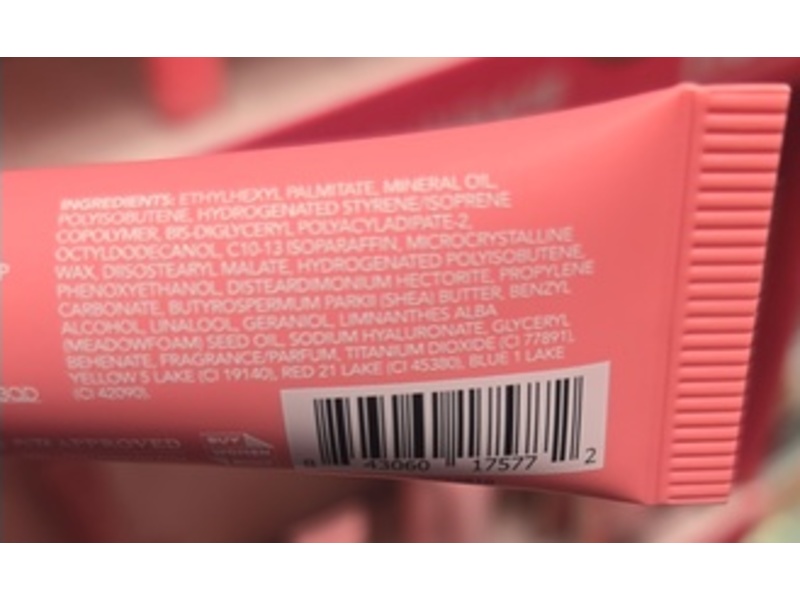 Holler Sunny Sun daze Lip Butter, Hot Tropic, Dragon fruit, 0.33 fl oz/10 mL