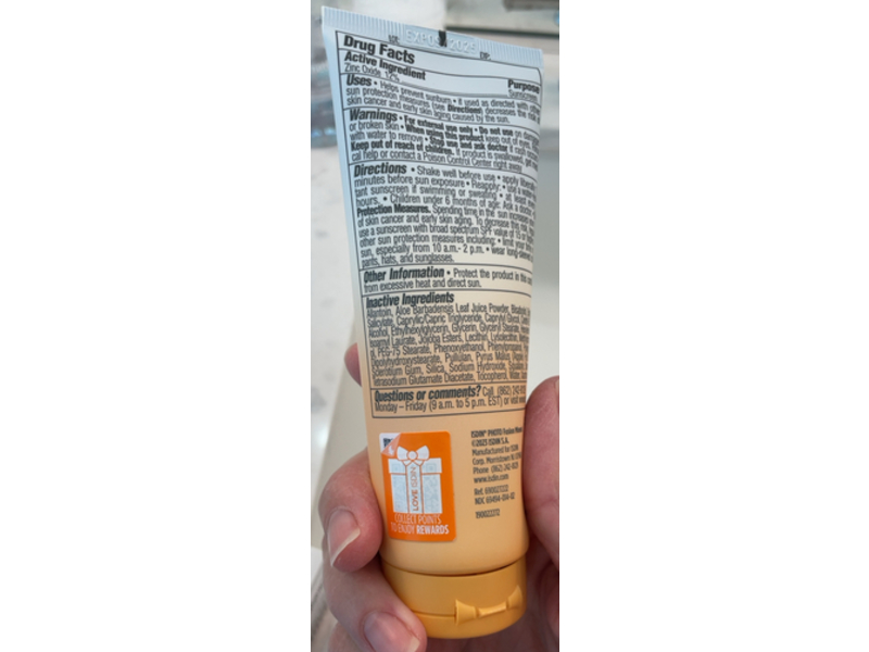 ISDIN Photo Fusion Mineral Body Sunscreen, SPF 40, 3.4 fl oz/100 mL