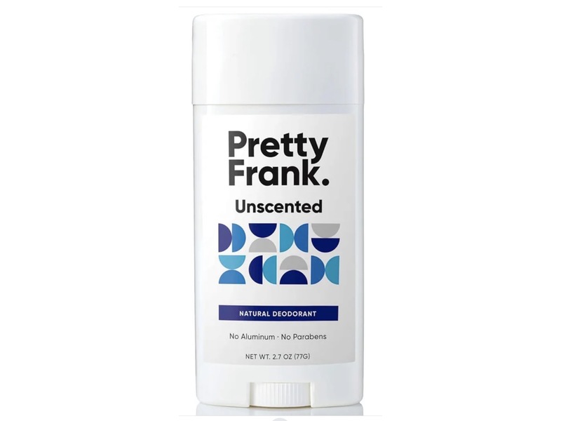 Pretty Frank Natural Deodorant, Unscented, 2.7 oz/77