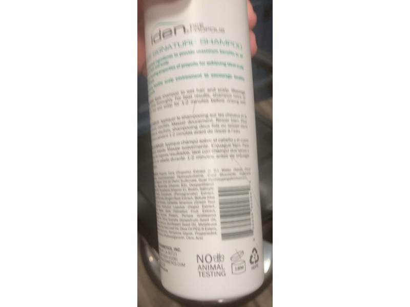 Iden Bee Signature Rx Shampoo, 12 fl oz/350 mL