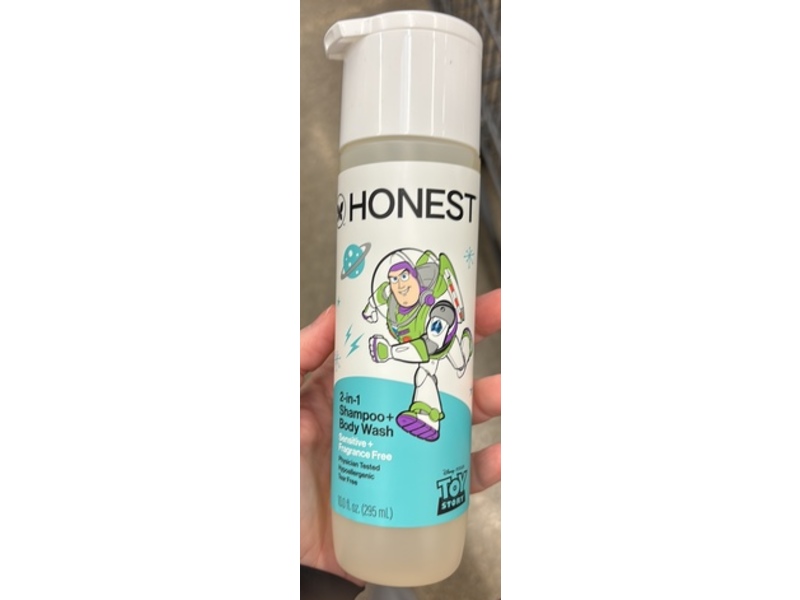 Honest Toy Story 2 In 1 Shampoo+Body Wash, 10.0 fl oz/295 mL