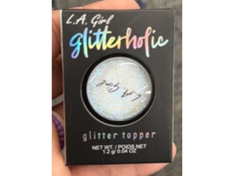 L.A. Girl Glitterholic Glitter Topper, GGP451 Holo-Glam, 0.04 oz/1.2 g