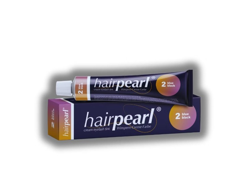 Hairpearl Cream Eyelash Tint, Blue Black