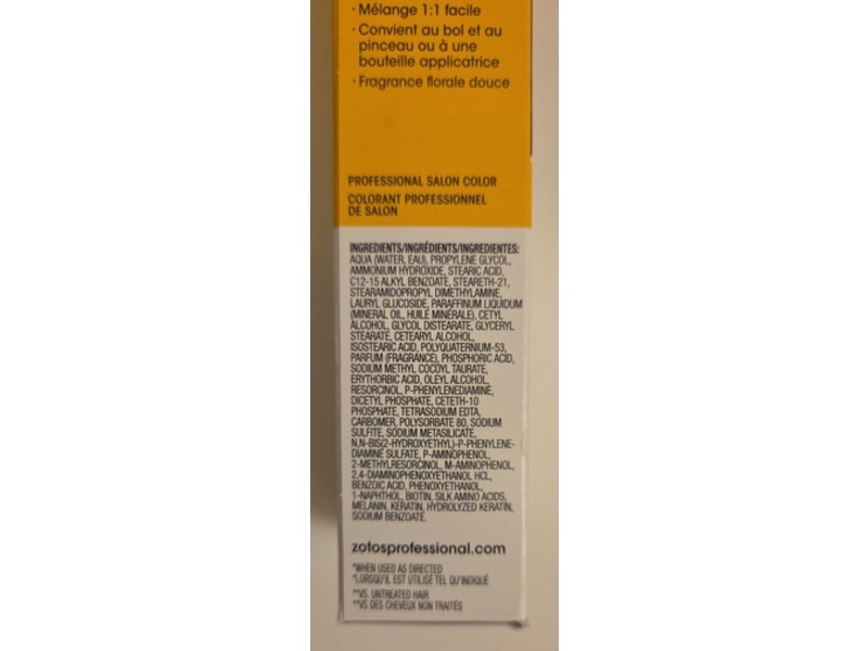 Zotos Professional Age Beautiful Permanent Anti-Aging Haircolor, 8NNV, 2 fl oz/60 mL