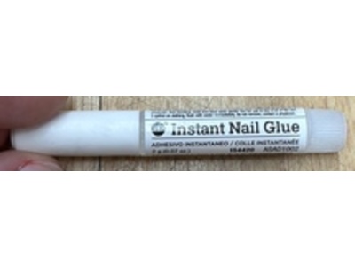 ASP Instant Nail Glue, 0.07 oz/2 g