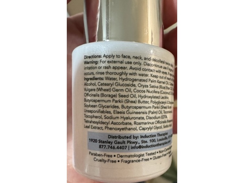 Induction Therapies Drench Lipid Restoring Moisturizer, 0.7 fl oz/20 mL