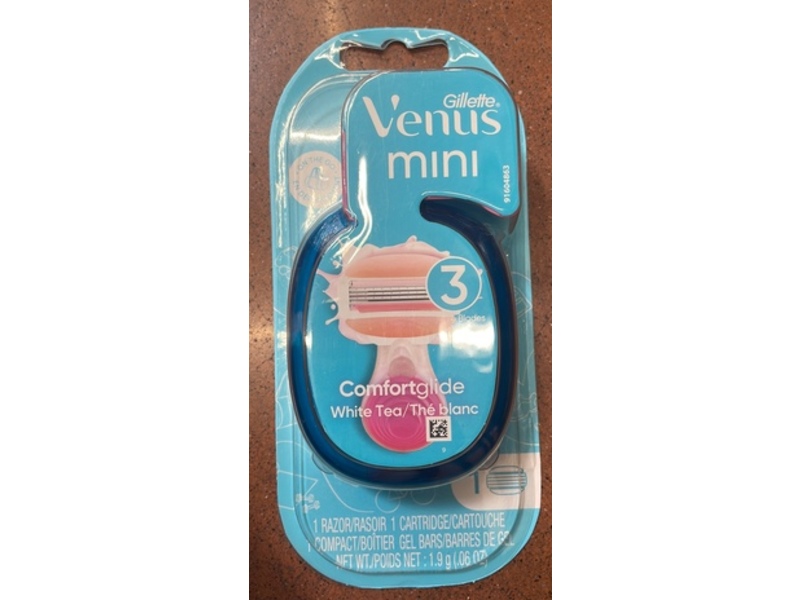 Gillette Venus Mini Comfort Glide, White Tea, 0.06 oz/1.9 g