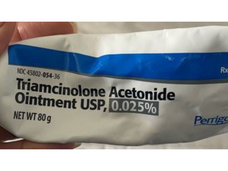 Triamcinolone Acetonide, 0.025% Ointment, 80 g Perrigo (RX)