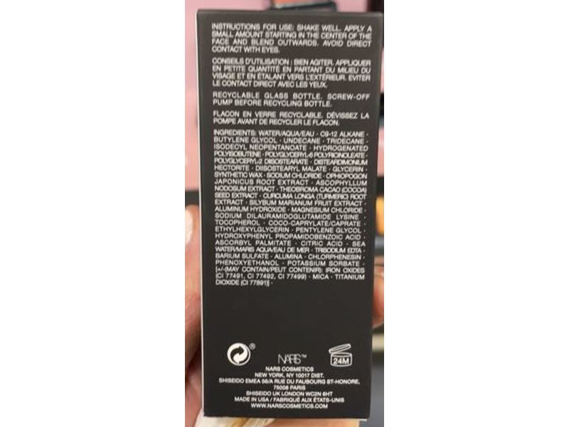 Nars Light Reflecting Foundation, Valencia M5, 1 fl oz/30 mL